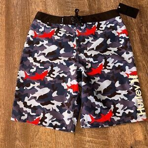 Hurley‎ Boys Board Shorts-Size 14/27